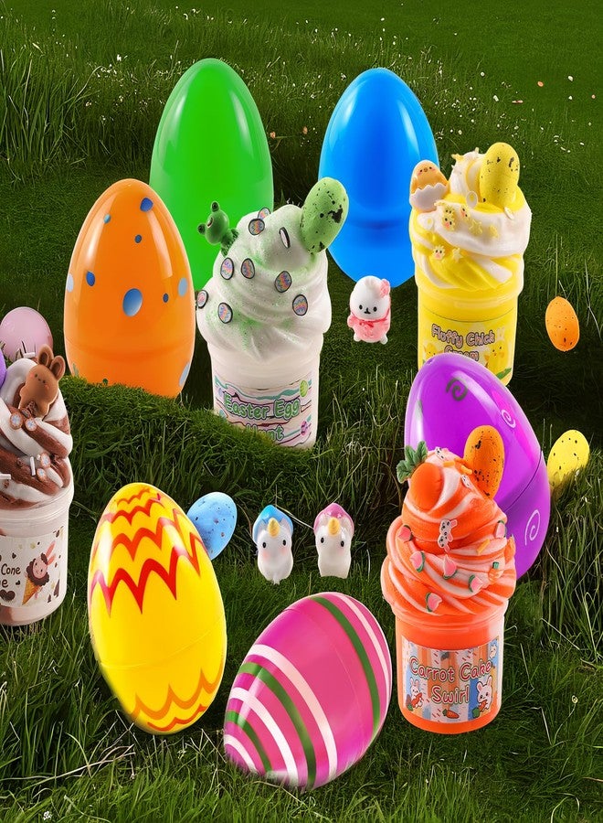 Funewest Easter Basket Stuffers for Kids, 6 Pack Butter Slime Eggs with Colorful Slimes Charms & Toys Inside, Easter Basket Essentials for Teens Girls Boys, Non-Toxic & Child Safe Egg Hunt Gifts - Image 5